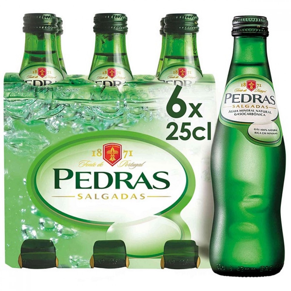 Pedras Salgadas Água 6x25cl
