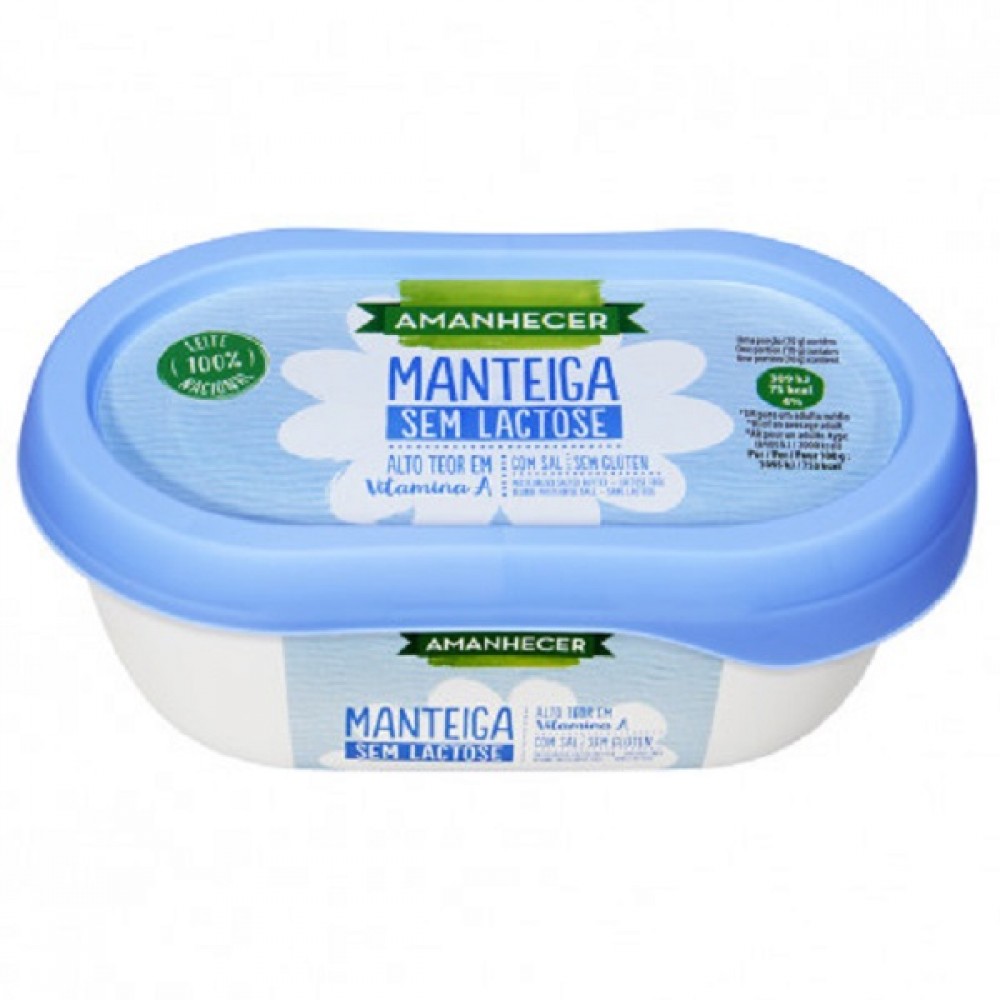 Manteiga S/Lactose CV 250g
