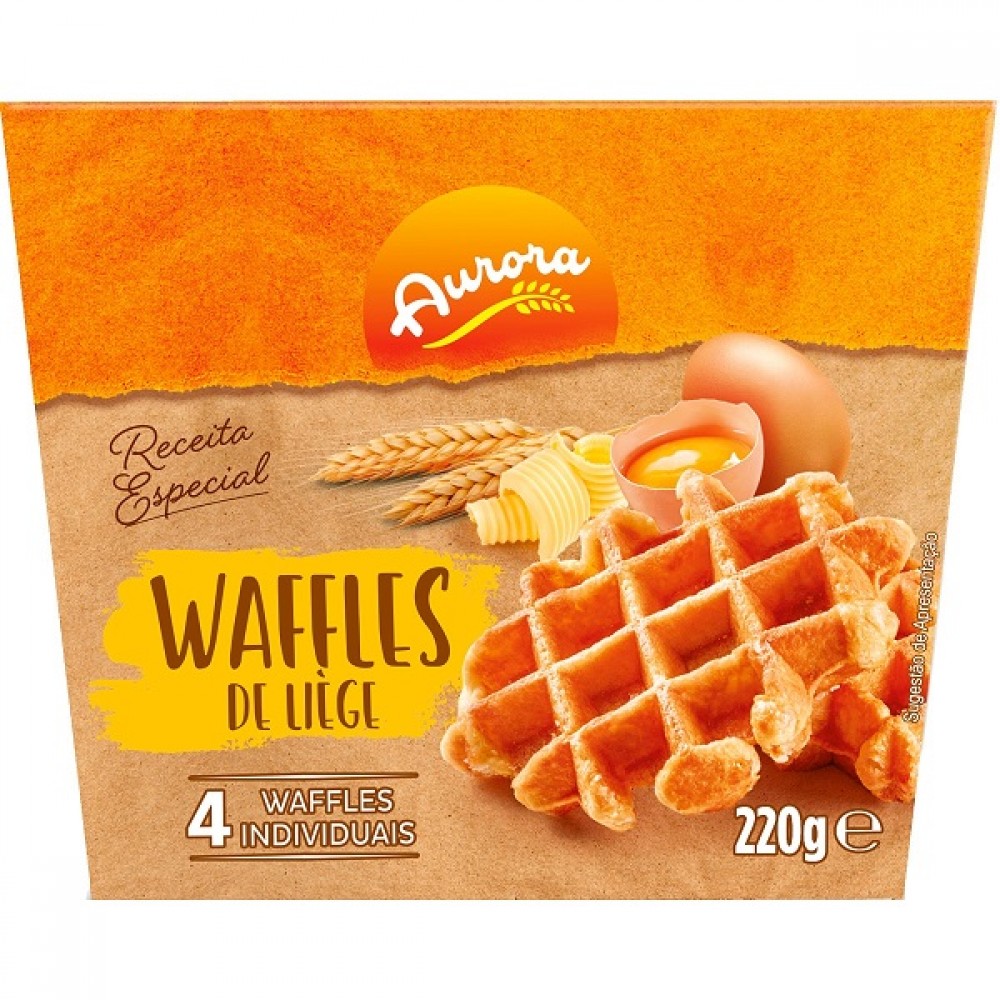 Aurora Waffles Pack 4 220g