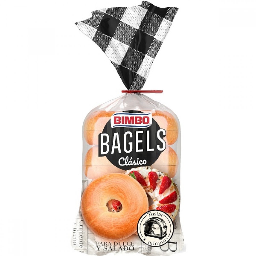 Bimbo Bagels 4u Clássico 300g