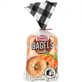 Bimbo Bagels Sementes 4u 300g