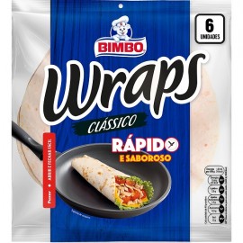 Bimbo Wraps Clássico 240g