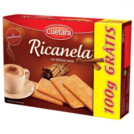Cuetara Ricanela 400g+100g Gratis 1Un.