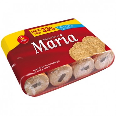 Vieira de Castro Bolacha Maria 800g 1Un.