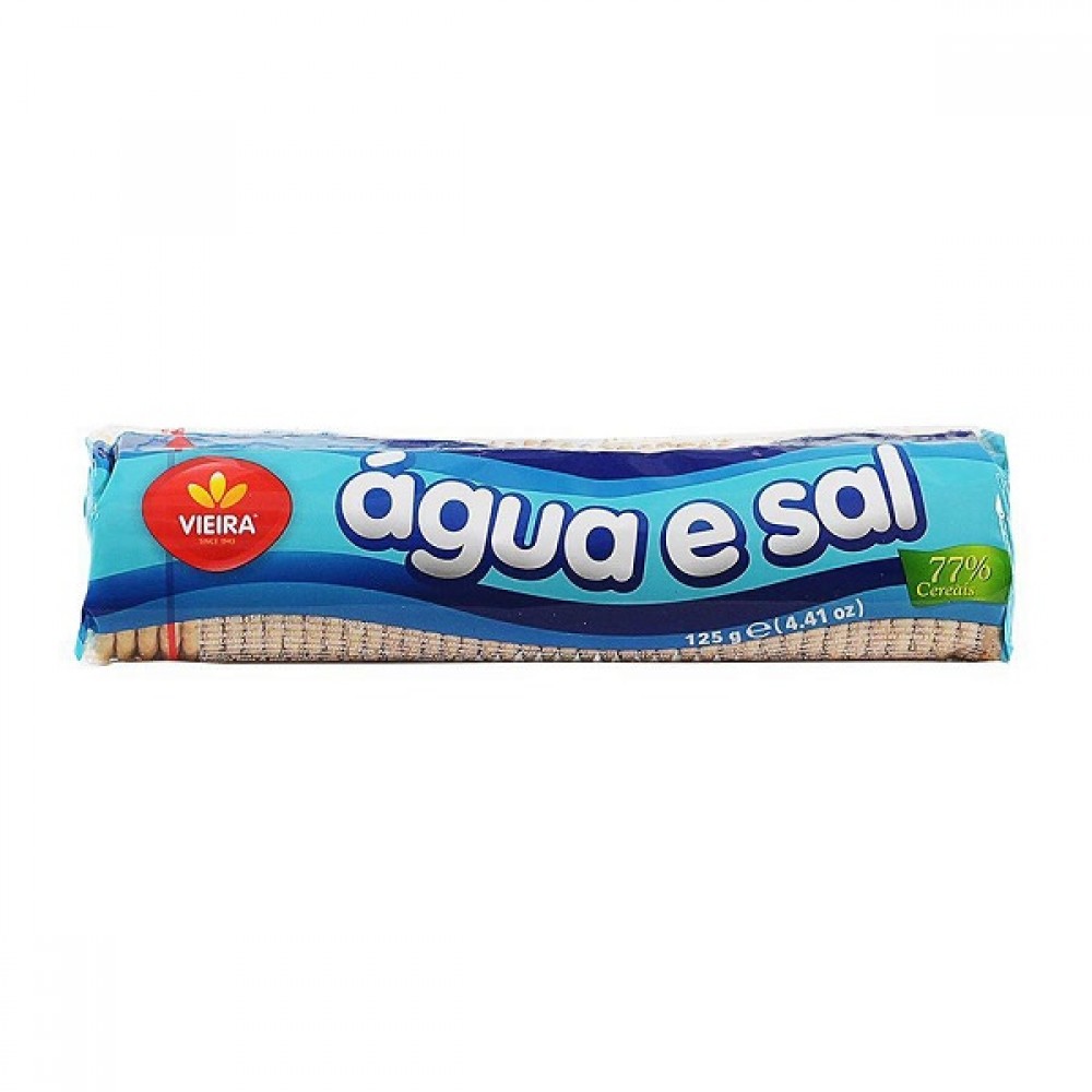 Vieira Bolachas Agua e Sal 125g