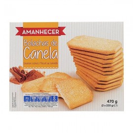 Amanhecer Bolacha Canela 470g 1Un.