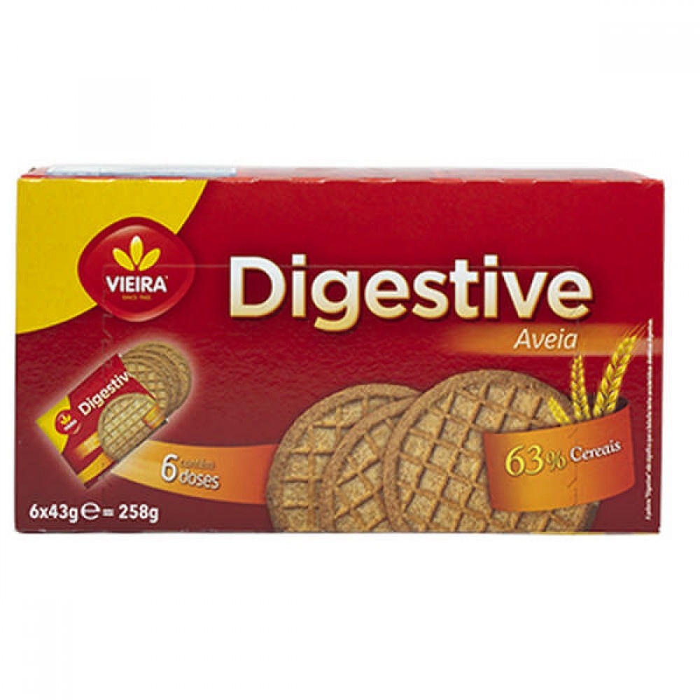 Vieira Bolacha Disestive 258g