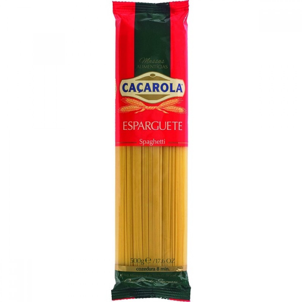 Caçarola Massa Esparguete 500g Caçarola Massa Esparguete 500g