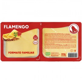 Queijo Flamengo Fatias 800g 1Un.