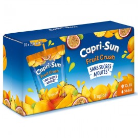 Capri Sun Tropical Fruit Crush Pacote 10x200ml 1Un.