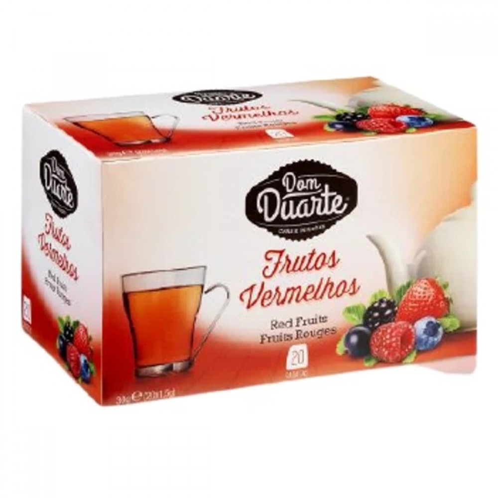 D. Duarte Chá F Vermelhos 20 Saq 30g