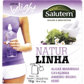 Chá Natur Linha Salutem 10 Saquetas 15g 1Un.<br>