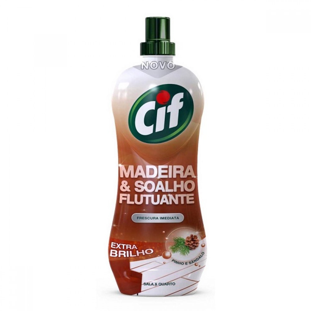 Cif Líquido Chão de Madeira e Soalho Flutuante 1100ml 1Un.