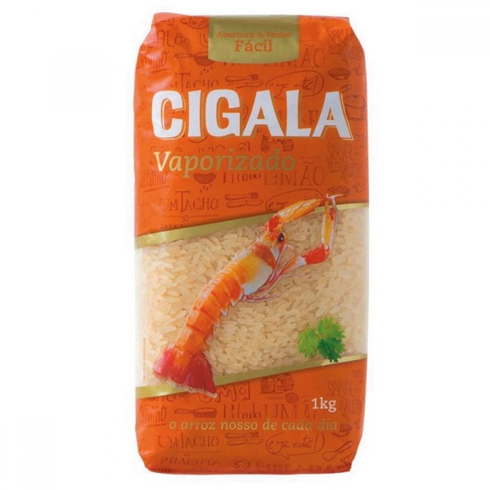 Cigala Arroz Vaporizado 1Kg