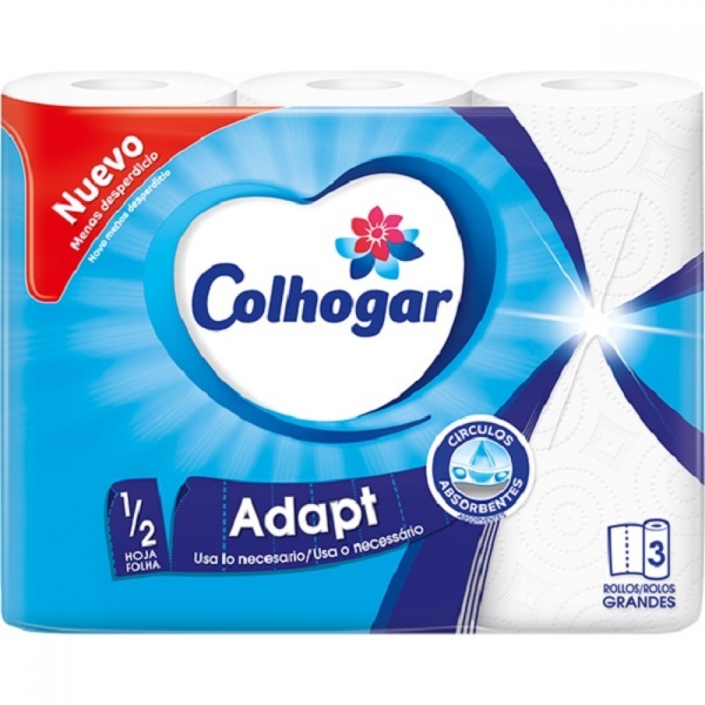 Colhogar Rolos Cozinha 3Un