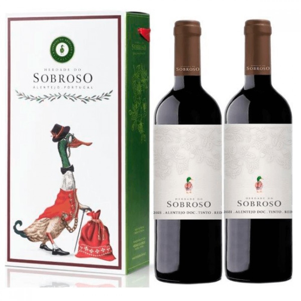 Sobroso Tinto Estojo 2x75cl