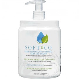 Creme Hidratante Corpo Hipoalergénico Soft&Co 1000ml 1Un.