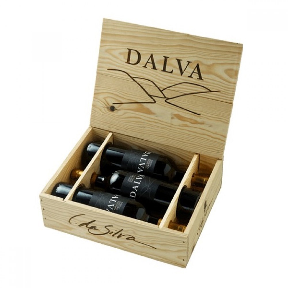Dalva Pack Vinho Tinto Reserva Caixa Madeira 2016 3x750ml 1Un.