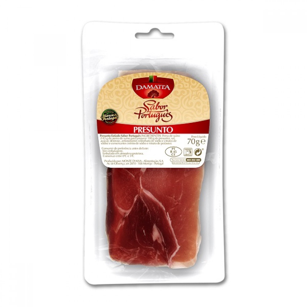 Damata Presunto Fatias 70g 1Un.