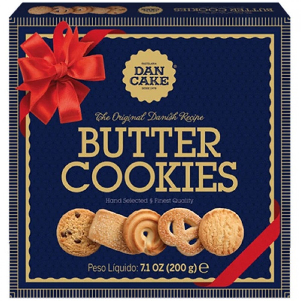 DanCake Butter Cookies Caixa 200g 1Un.