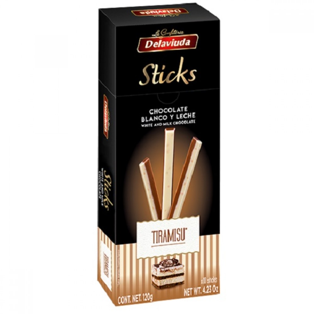 Palitos de Tiramisu 120g 1Un.