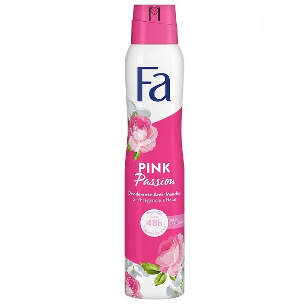 FA Desodorizante Pink Passion Spray 200ml 1Un.