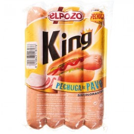 Elpozo King Salsichas de Peru Embalagem 330g 1Un.