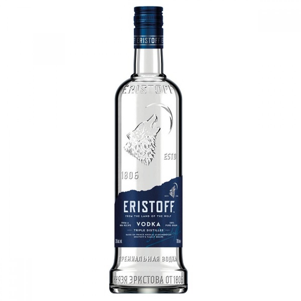 Eristoff Vodka Branca 70cl