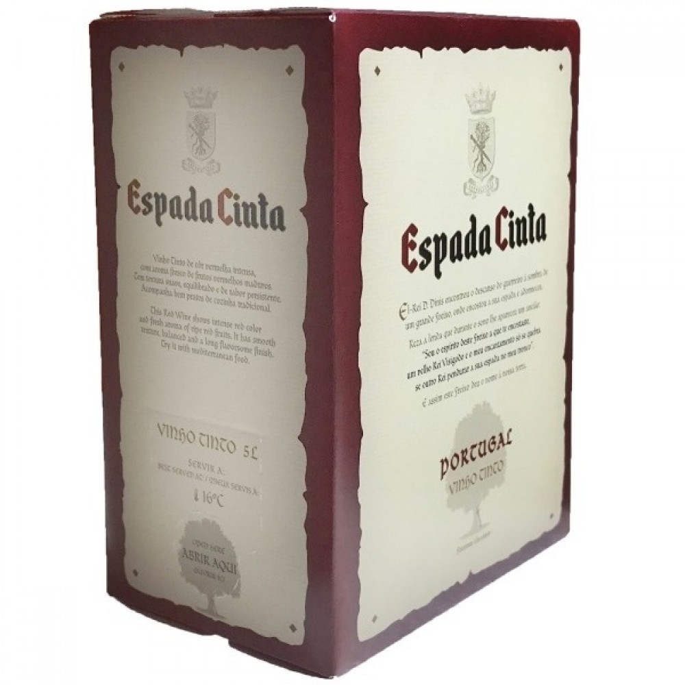 Espada Cinta Tinto Box 5L