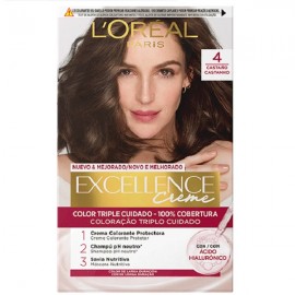 Excellence Crème 4 Castanho 192ml