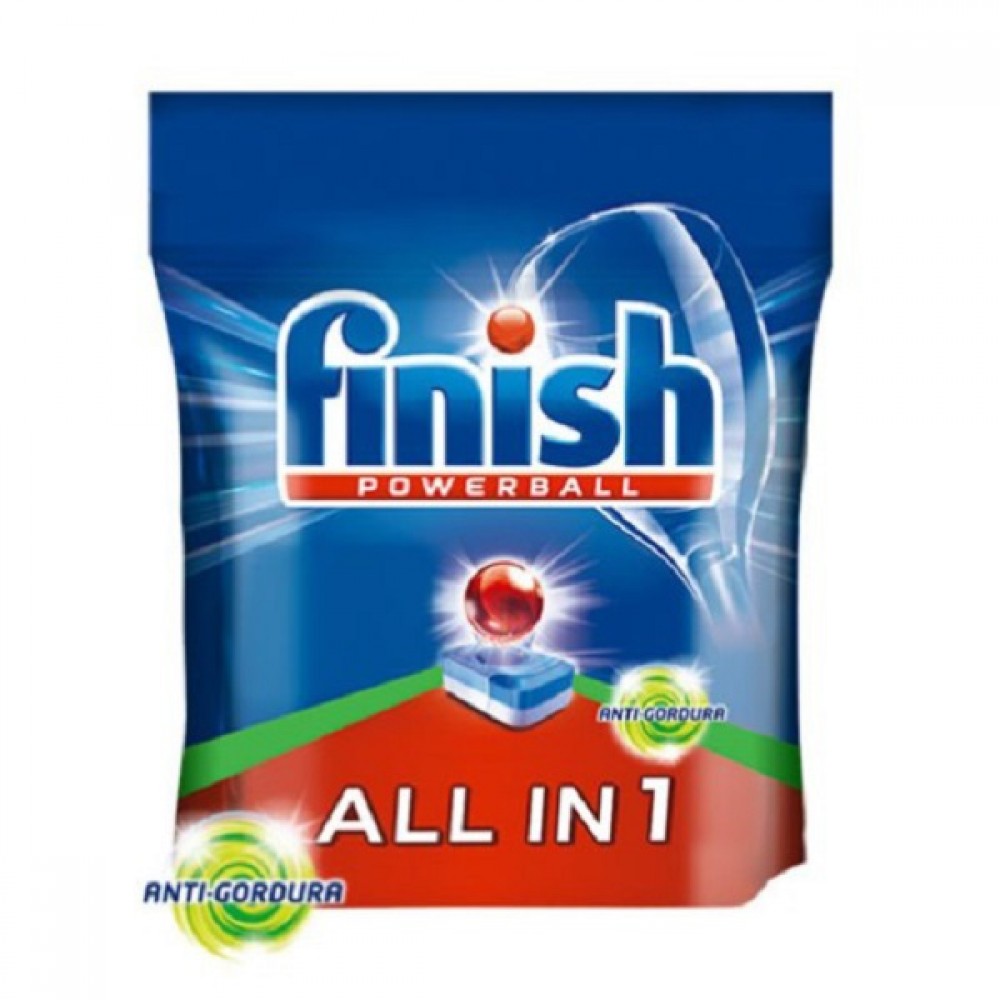 Finish Detergente Máquina Loiça Pastilhas Anti-Gordura 97 Doses 1Un.
