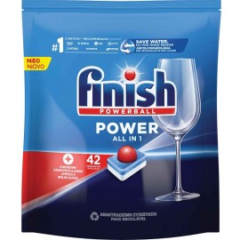 Finish Detergente Máquina Loiça All In 1 Max 42 Pastilhas 1Un.