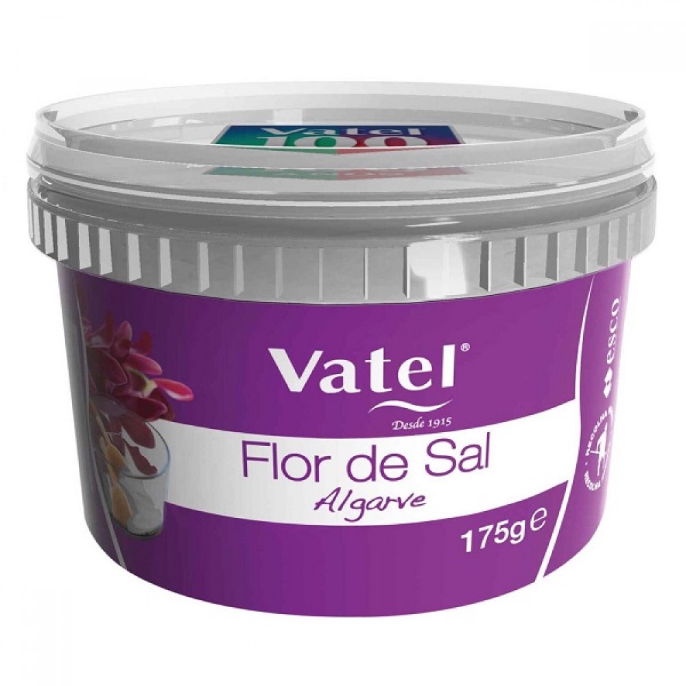 Flor de Sal Algarve Vatel 175g 1Un.