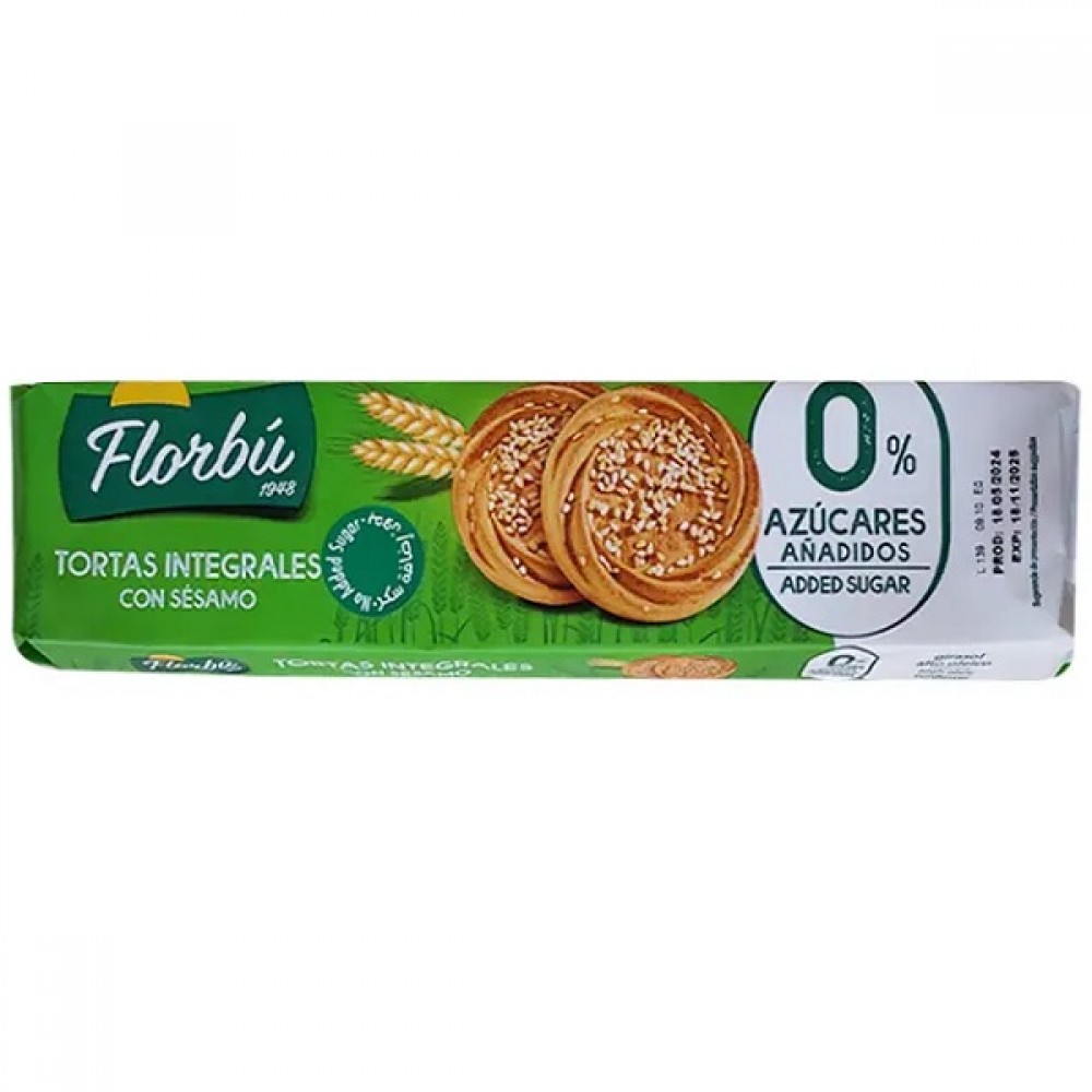 Florbú Tortas Integrais 0% 145g