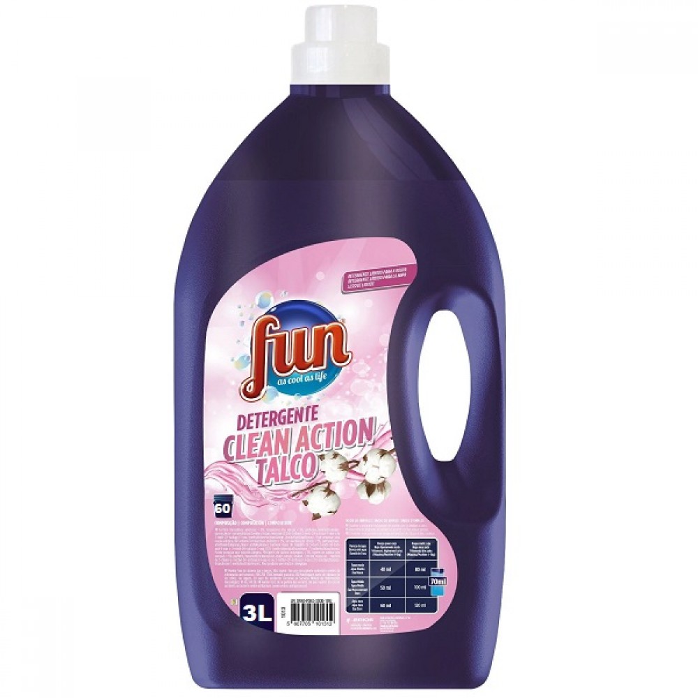 Fun Deter Liq Talco 60D 3L