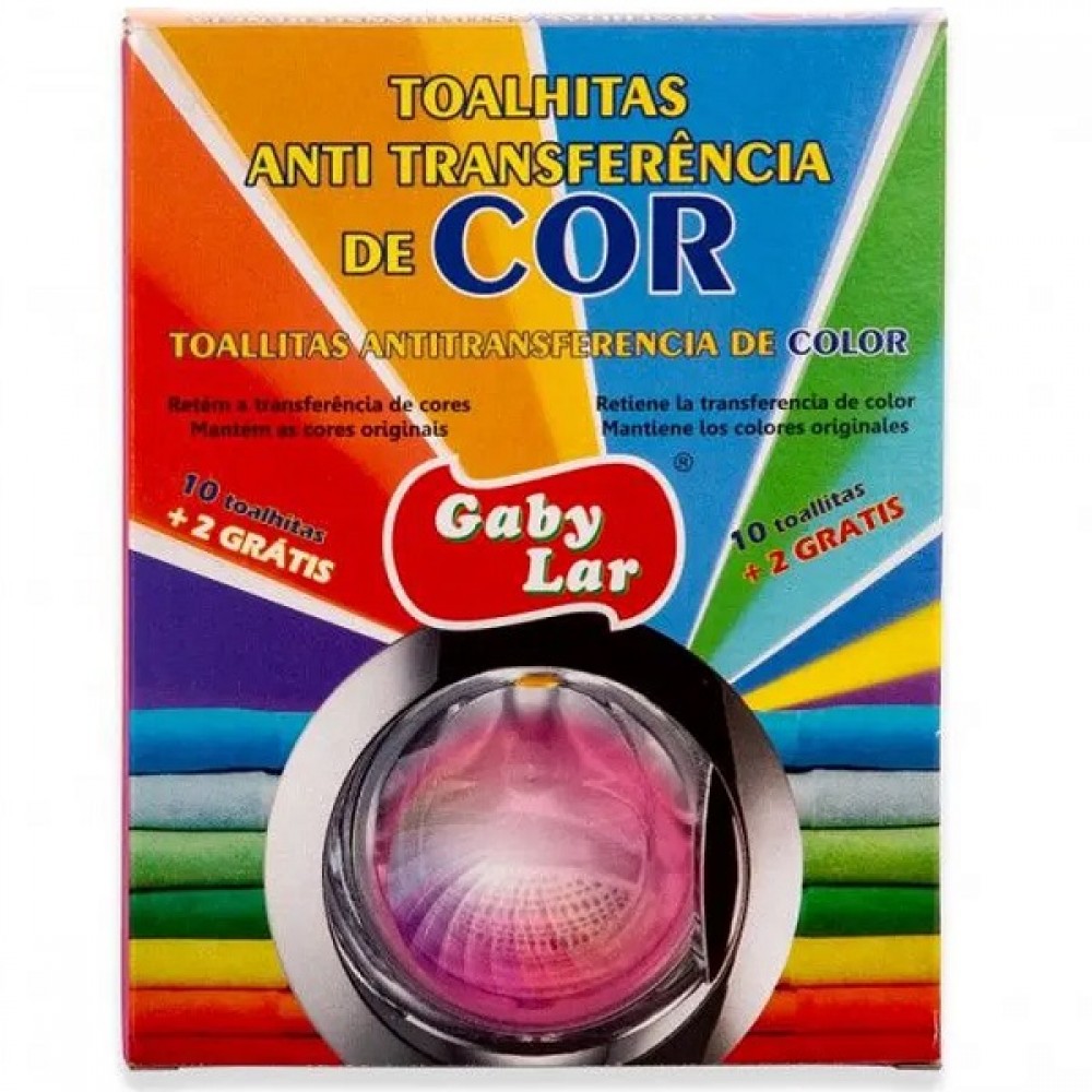 Gabylar Toalhitas Color 10+2U