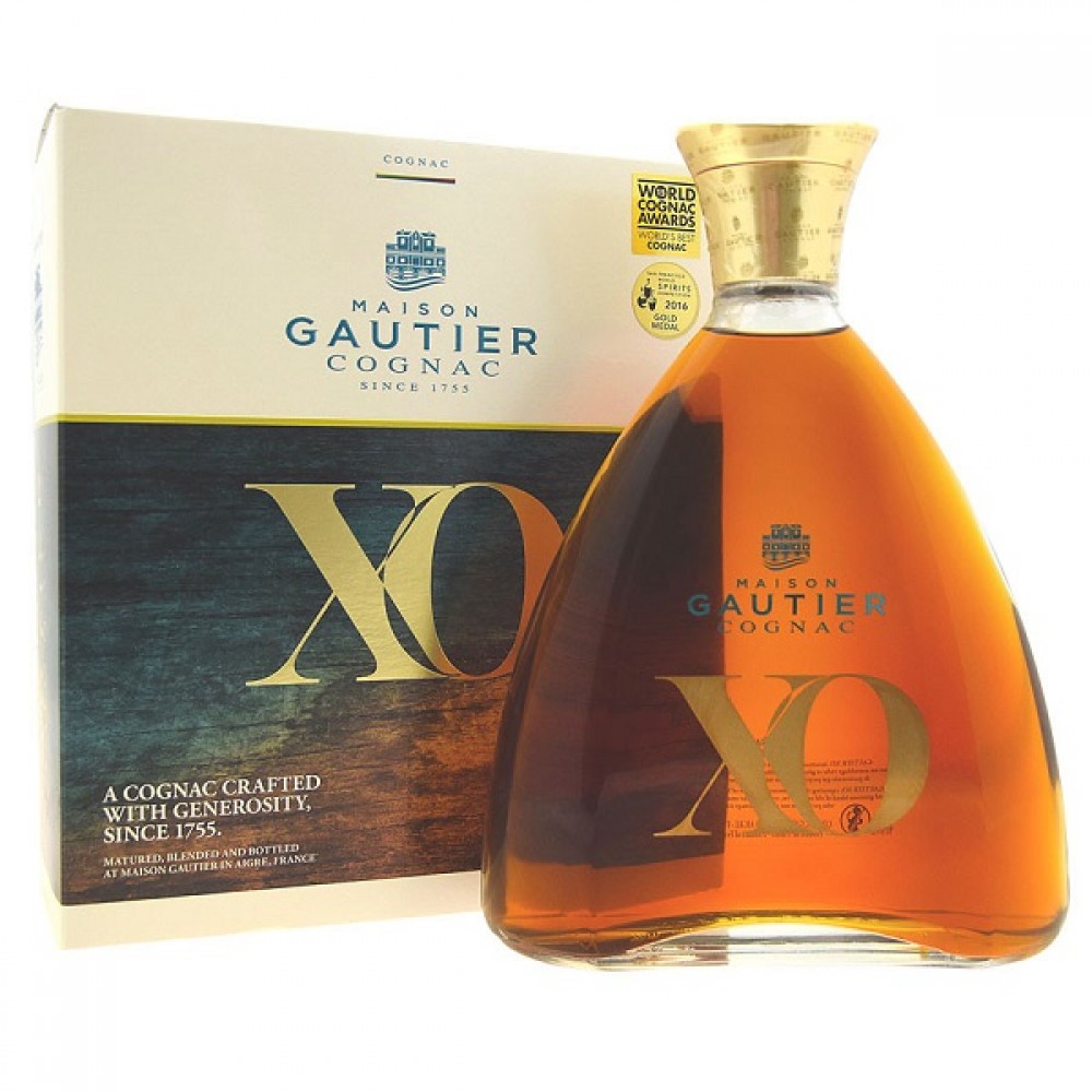 Gautier Cognac XO Garrafa 70cl 1Un.