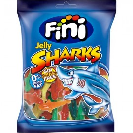 Gomas Fini Jelly Sharks 90g 1Un.