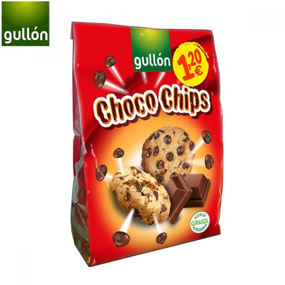 Gullon Choco Chips Neg 200g