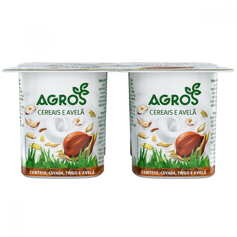 Agros Pedaços Cereais 4x120g