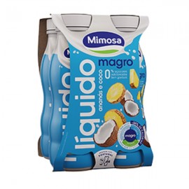 Iogurte M Líquido Ananas Coco 4x151ml 1Un.