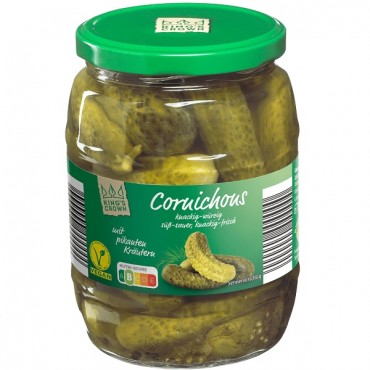 King´s Crown Cornichons 670g