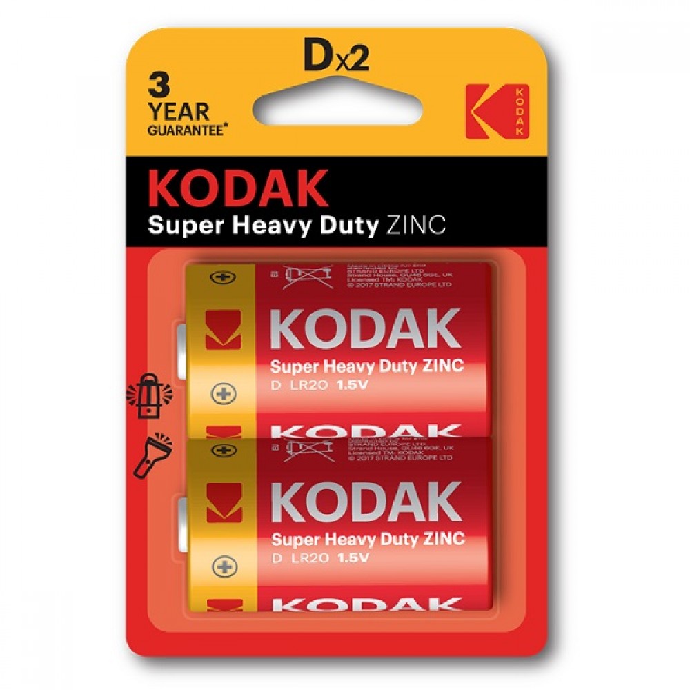 Kodak Pilha Zinc Dx PK2