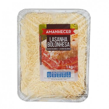 Amanhecer Lasanha Bolonhesa 1Kg