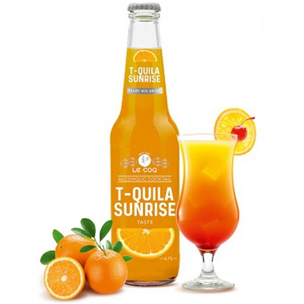 Le Coq Cocktail T-quila Sunrise 33cl