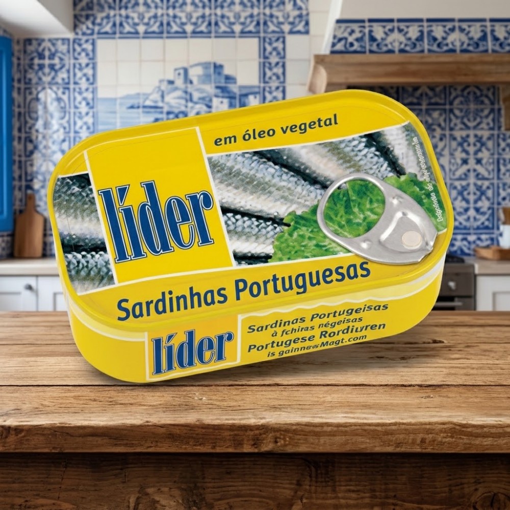 LIDER Sardinha Óleo Veg 120g