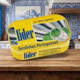 LIDER Sardinha Óleo Veg 120g
