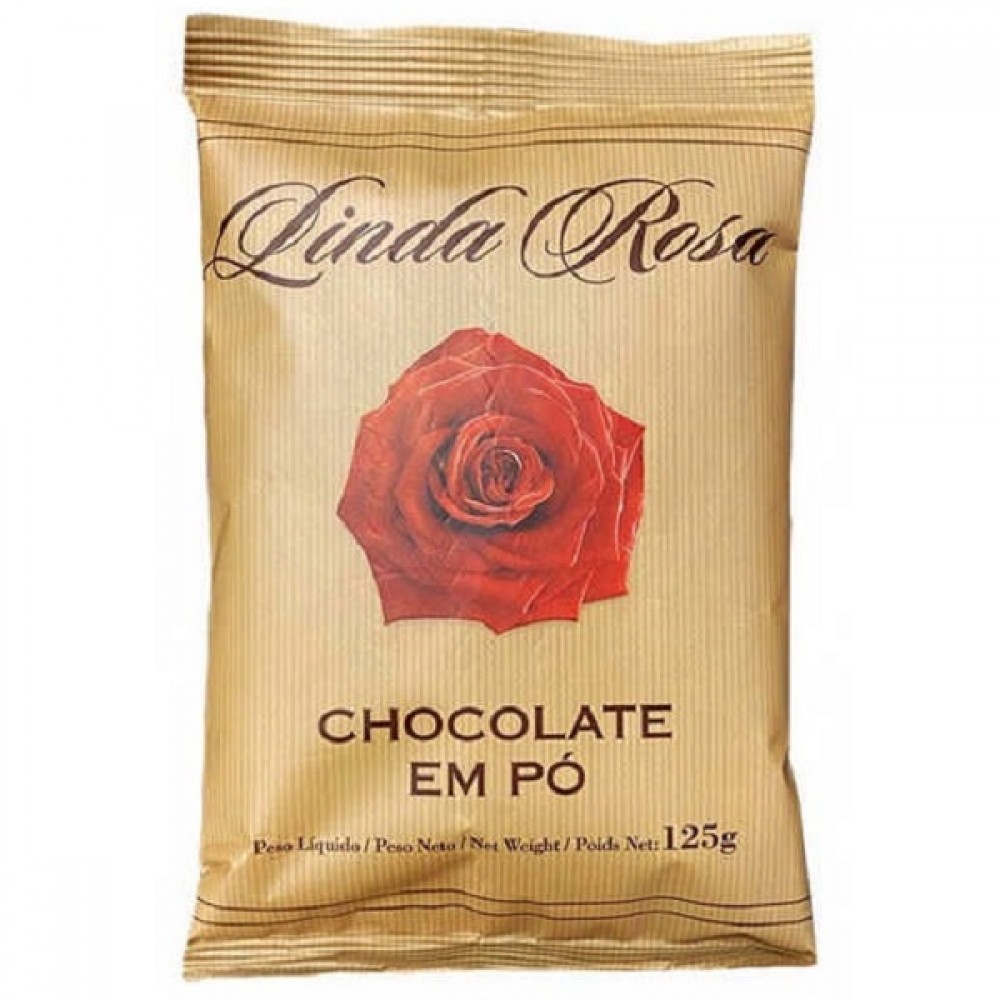 Linda Rosa Chocolate Pó 125g