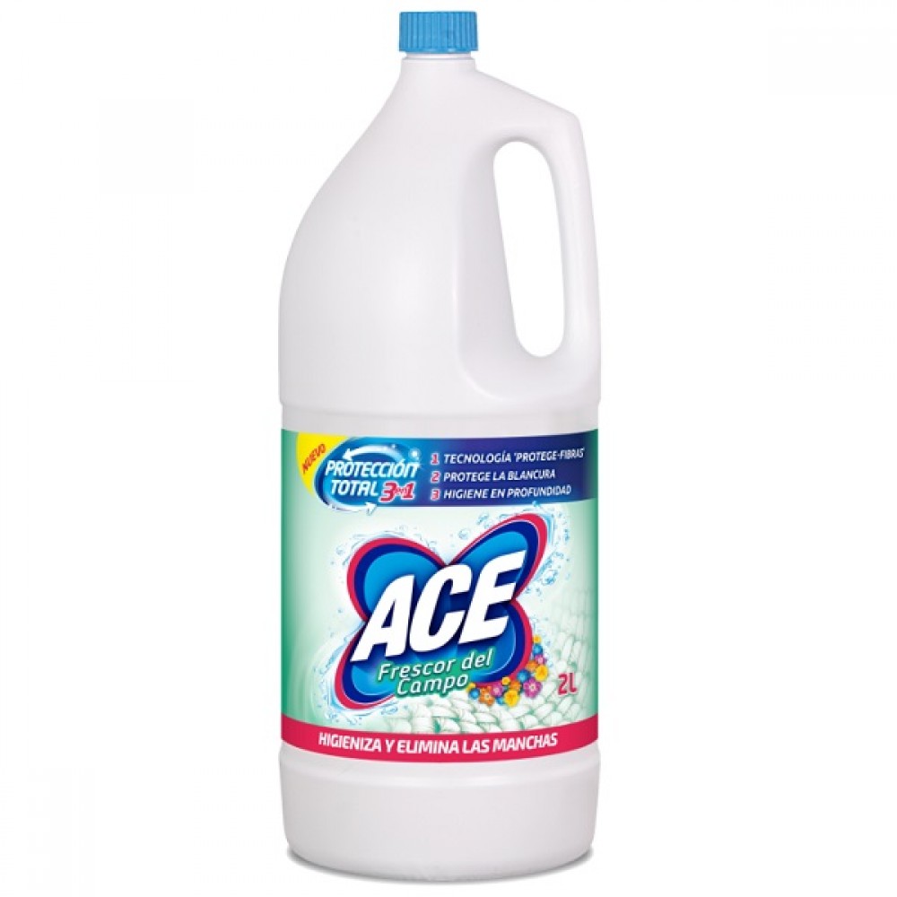 Ace Lixivia Frescura do Campo Proteção Total 3en1 2 Litros 1Un.