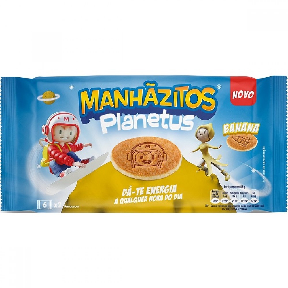 Manhãzitos Bolo Banana 210g